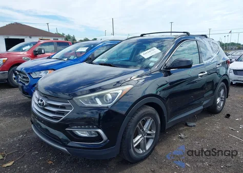 2017 Hyundai Santa Fe Sport 2.4L from USA, damaged, VIN 5XYZUDLB6HG444974